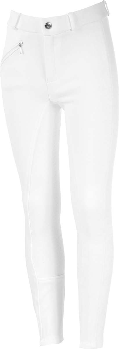 Bryczesy Horze Active Silicone białe