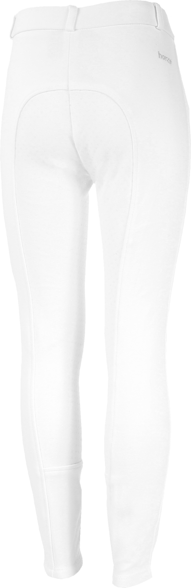 Bryczesy Horze Active Silicone białe