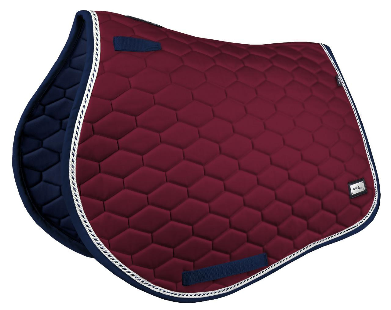 Czaprak FP Hexagon bordo Full