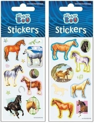 Naklejki Sticker Boo z motywem końskim