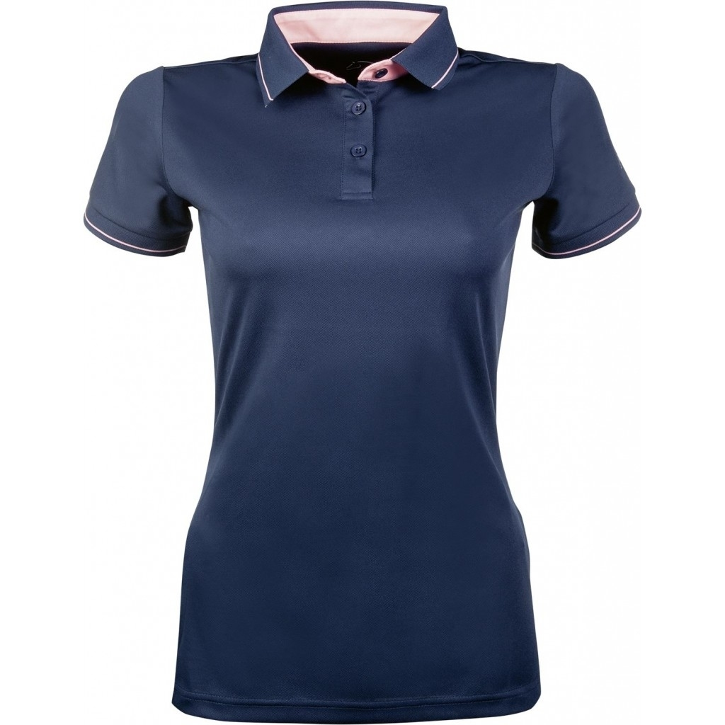 Koszulka polo HKM Classico granatowa 36