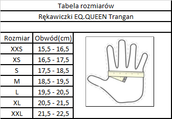 Rękawiczki EQ Queen Trangan M