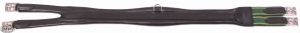 Popręg skórzany DAW-MAG elastyczny czarny 120cm