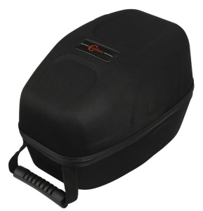 Ochraniacz - kuferek na kask czarny z zamkiem