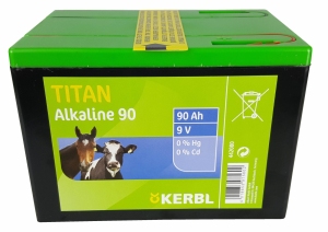 Bateria alkaliczna Titan 9V, 90Ah