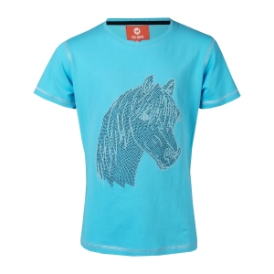 T-shirt Red Horse Caliber niebieski 140