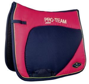 Czaprak HKM Neon Sports róż-granat Full