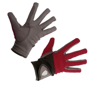 Rękawiczki Covalliero Mace czerwono-brąz XS
