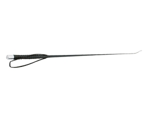 Bat ujeżdżeniowy skórzany szyty brązowy 120 cm