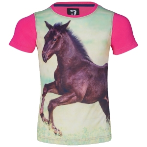 T-shirt Horka Ollie różowy 152
