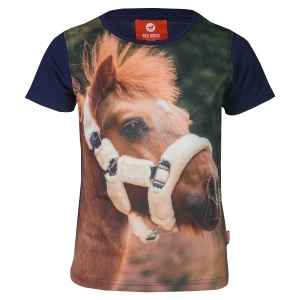 T-shirt Red Horse Horsy granatowy 140