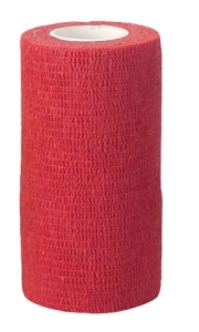Bandaż Equilastic 10cm x 4,5m czerwony